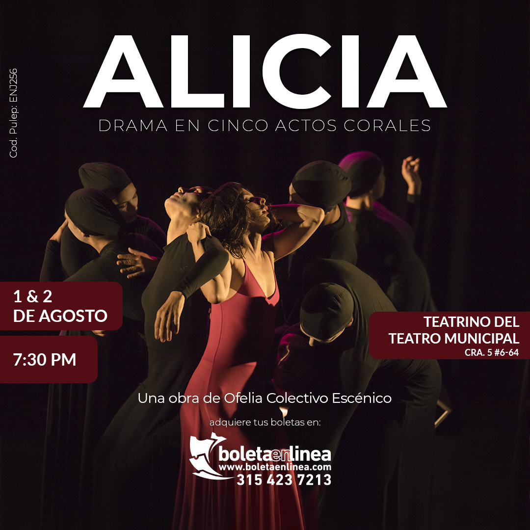 ALICIA Drama en Cinco Actos CoralesAlicia