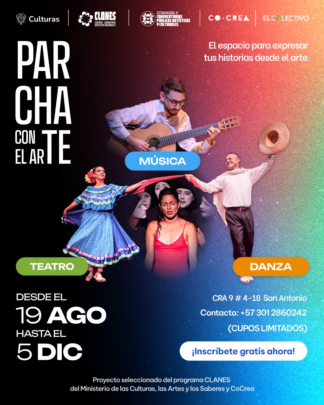 CONVOCATORIA Párchate con el Arte